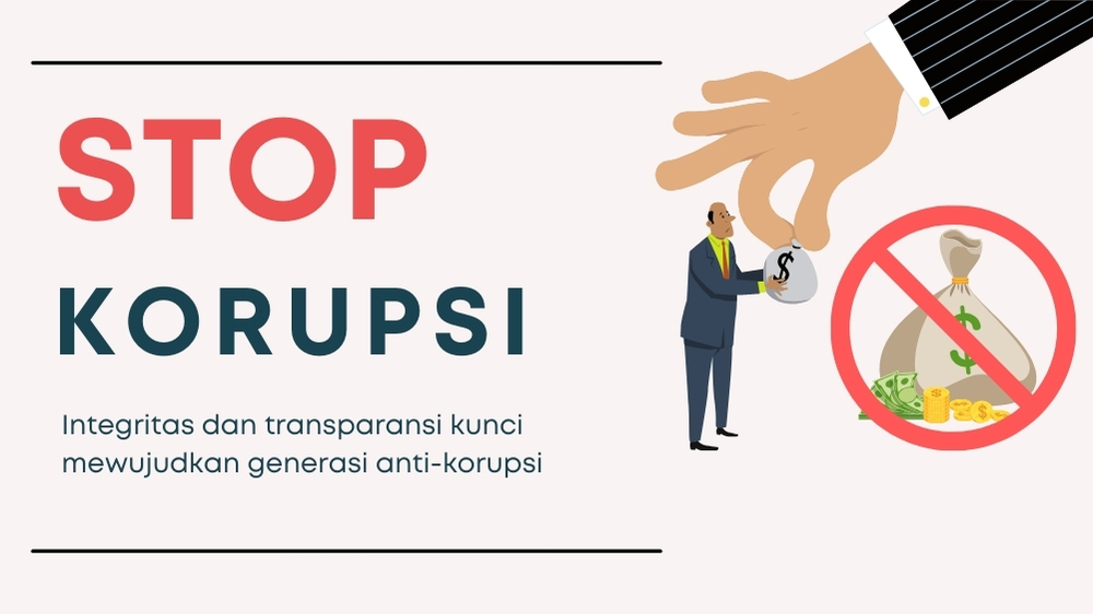Blue Art International Anti-Corruption Day Twitter post